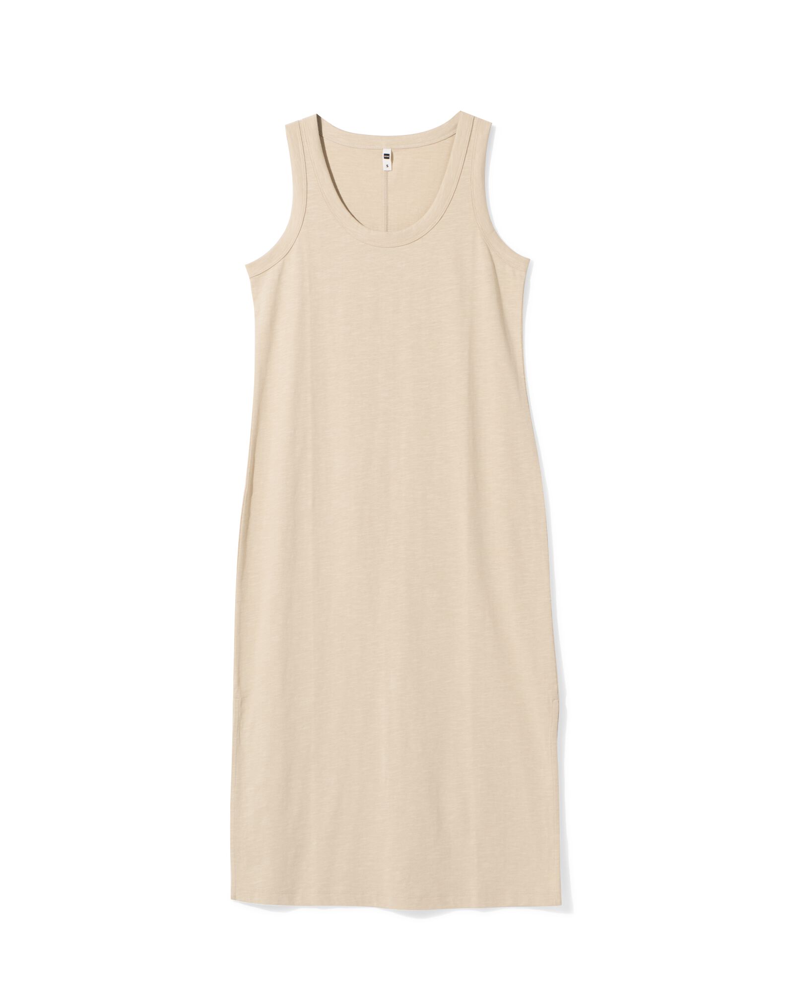damessingletjurk Nadia zand zand - 36357570SAND - HEMA