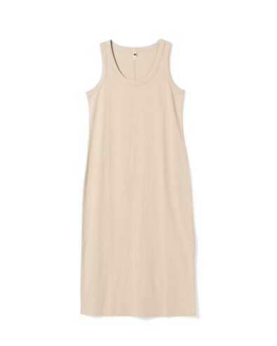 damessingletjurk Nadia zand zand - 36357570SAND - HEMA