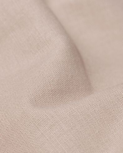 housse de couette 140x200/220cm coton doux taupe - 5790134 - HEMA