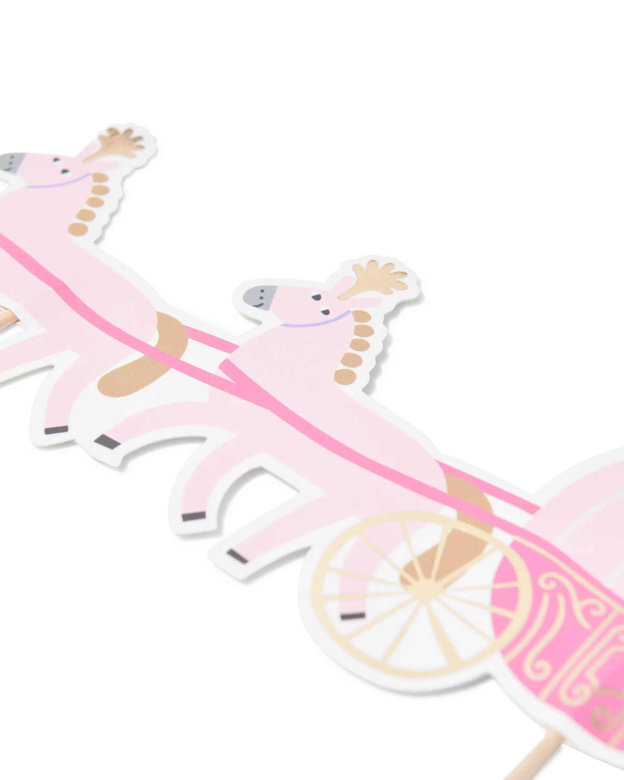 ensemble de décorations de gâteaux princesse - 3 pièces