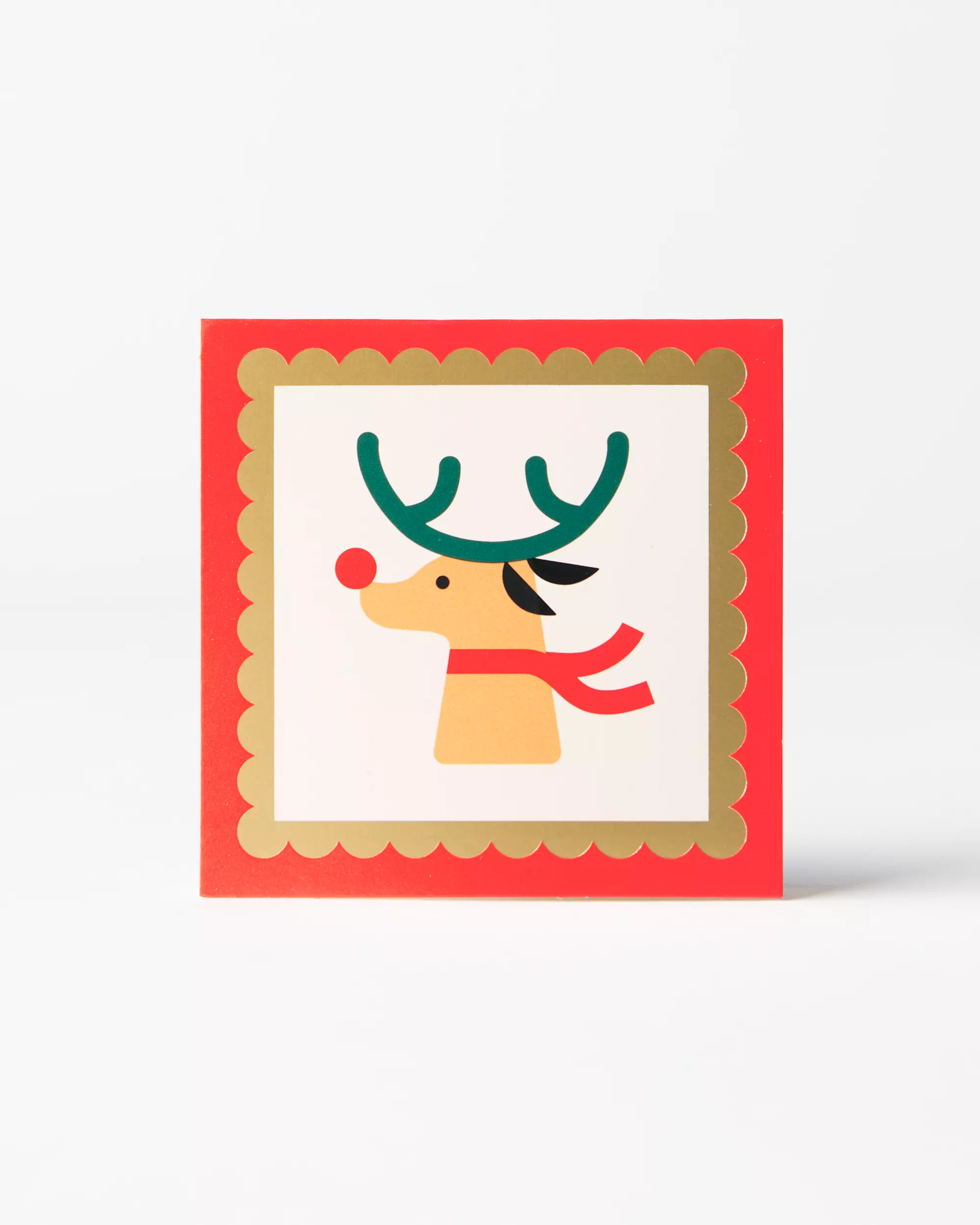 cartes de Noël timbre - 5 pièces