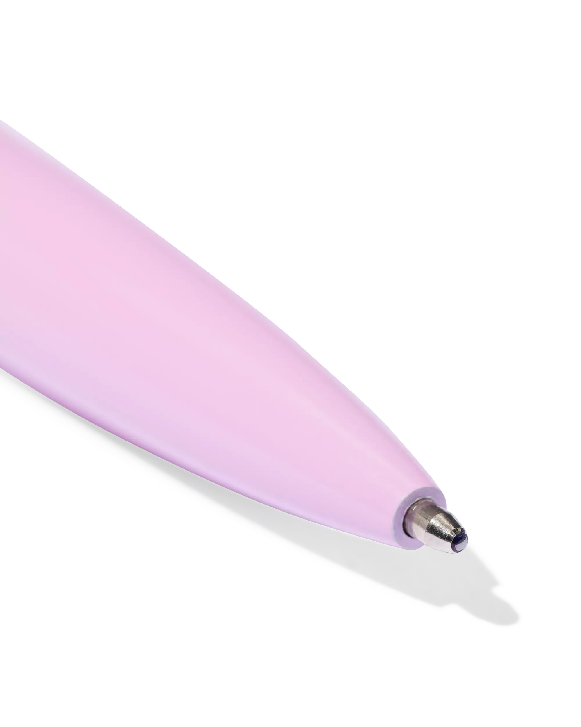 stylo à bille rechargeable encre bleue framboise/citron/pomme/cerise