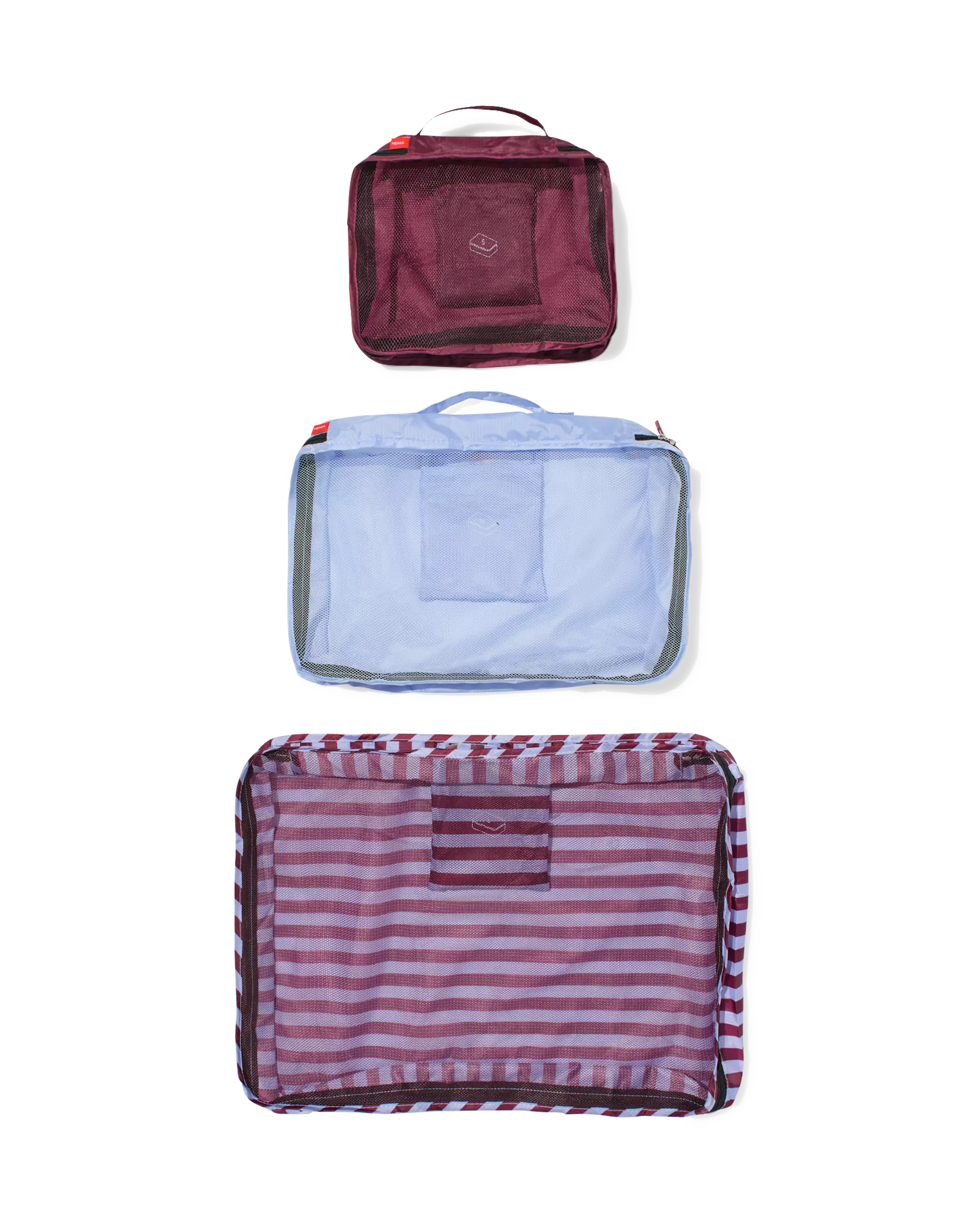 Gepäckorganizer-Set S+M+L – 3 Stück