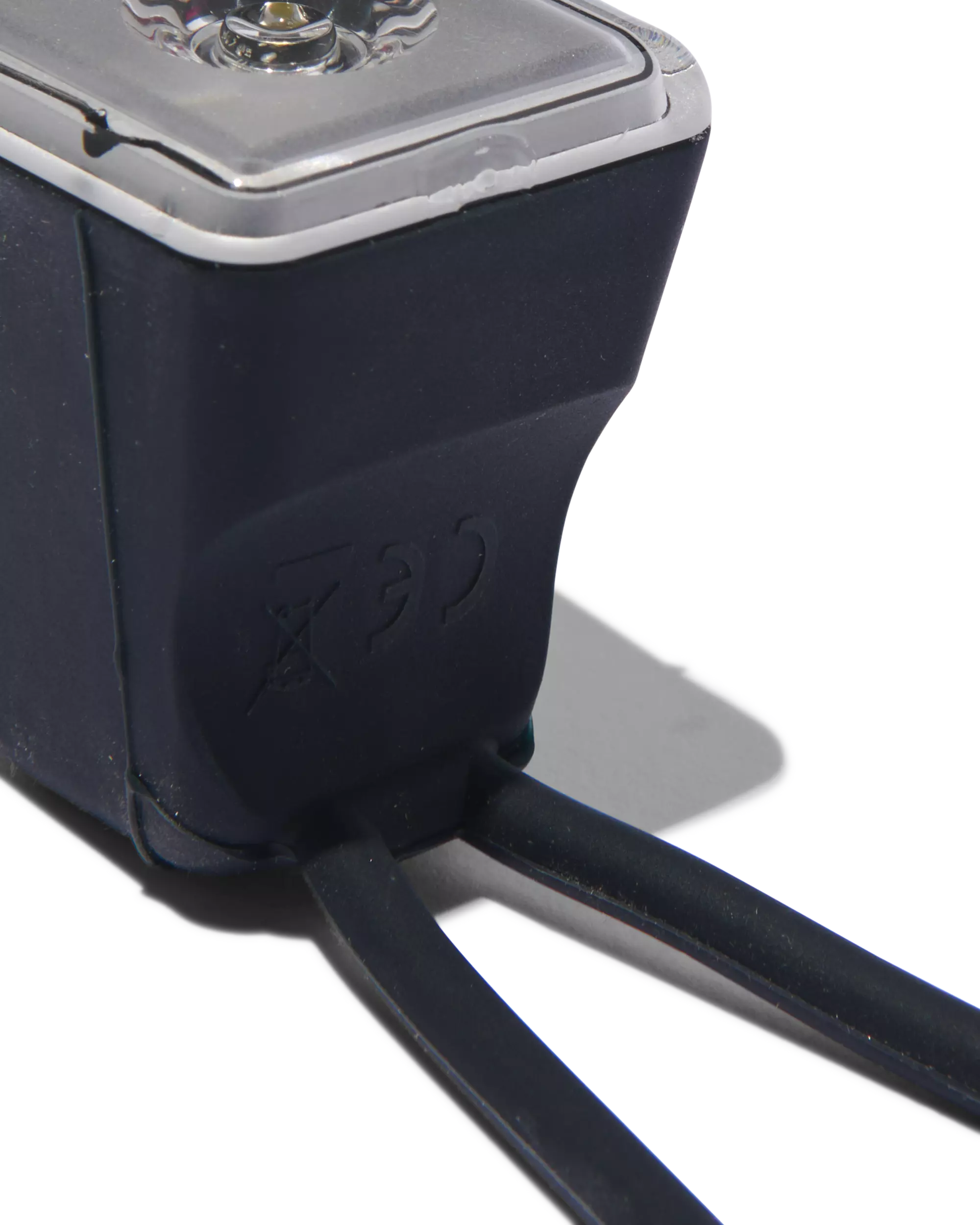 LED fietslampjes zwart - 2 stuks