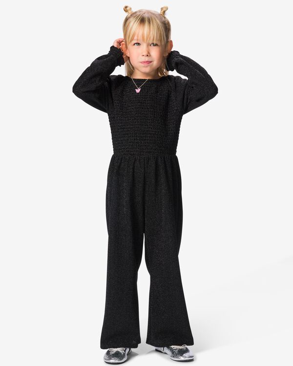 combinaison enfants jersey noir noir - 30898528BLACK - HEMA