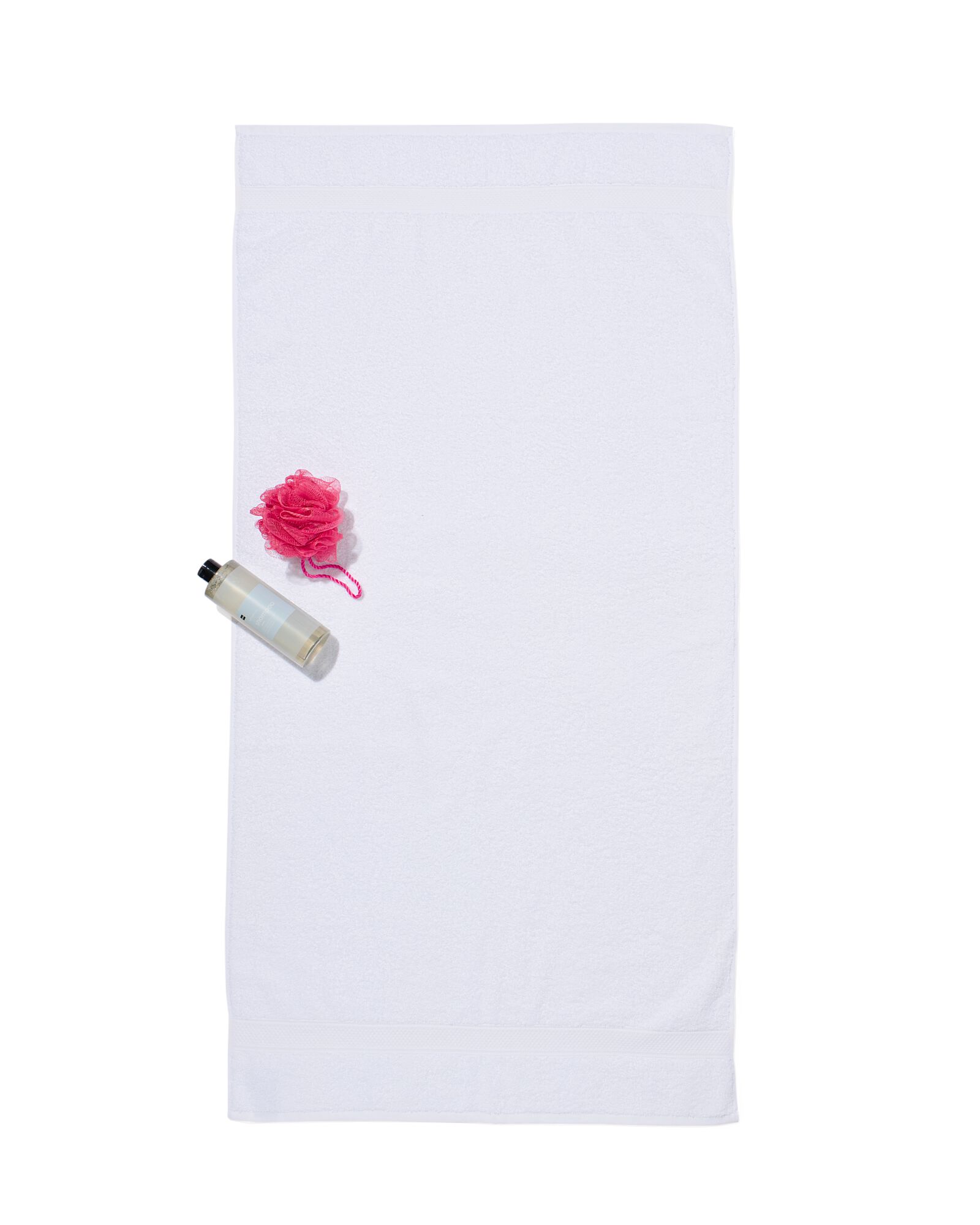 serviette de bain - 70x140 cm - qualit&eacute; &eacute;paisse - blanc blanc serviette 70 x 140 - 5214600 - HEMA