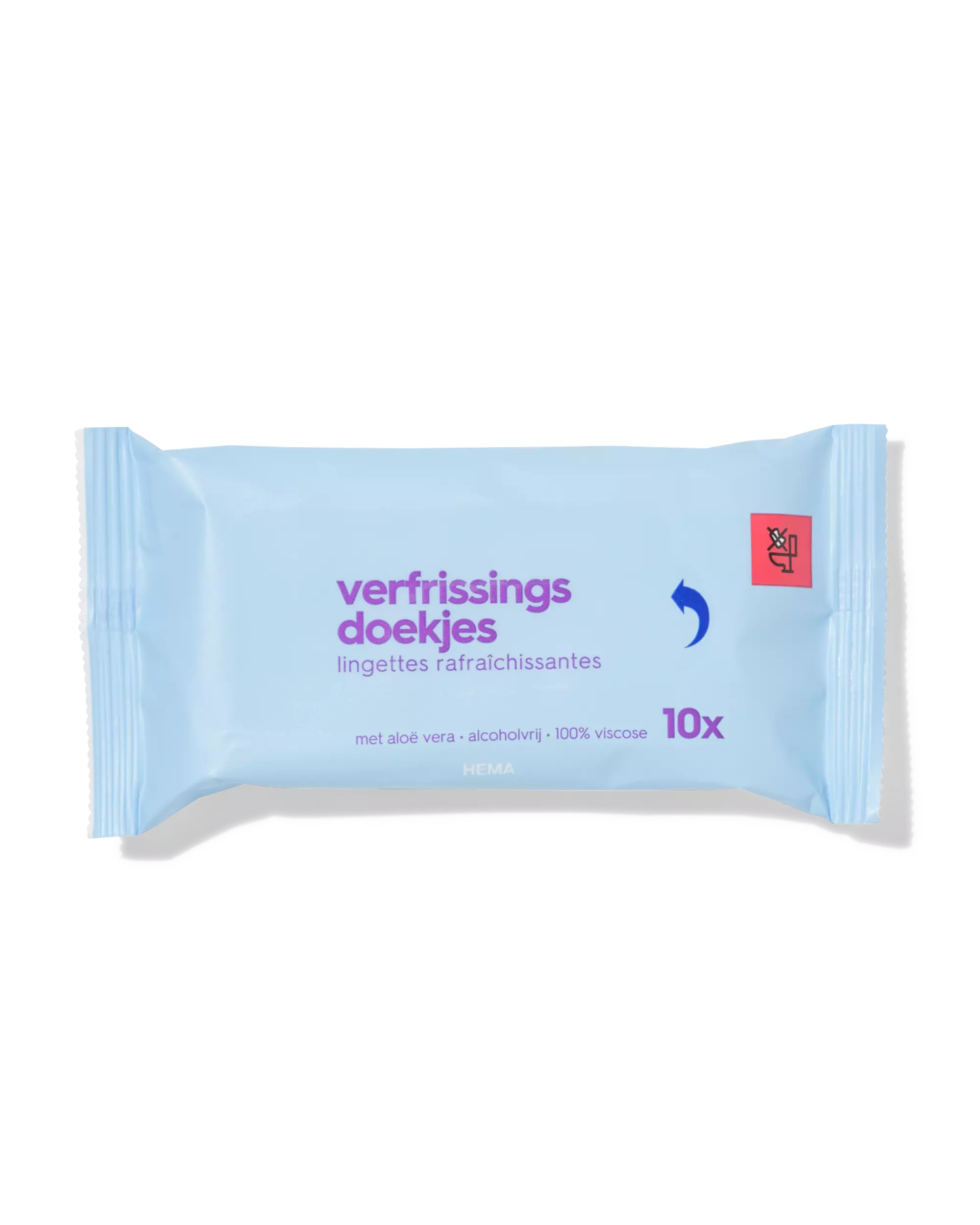 verfrissingsdoekjes - 10 stuks