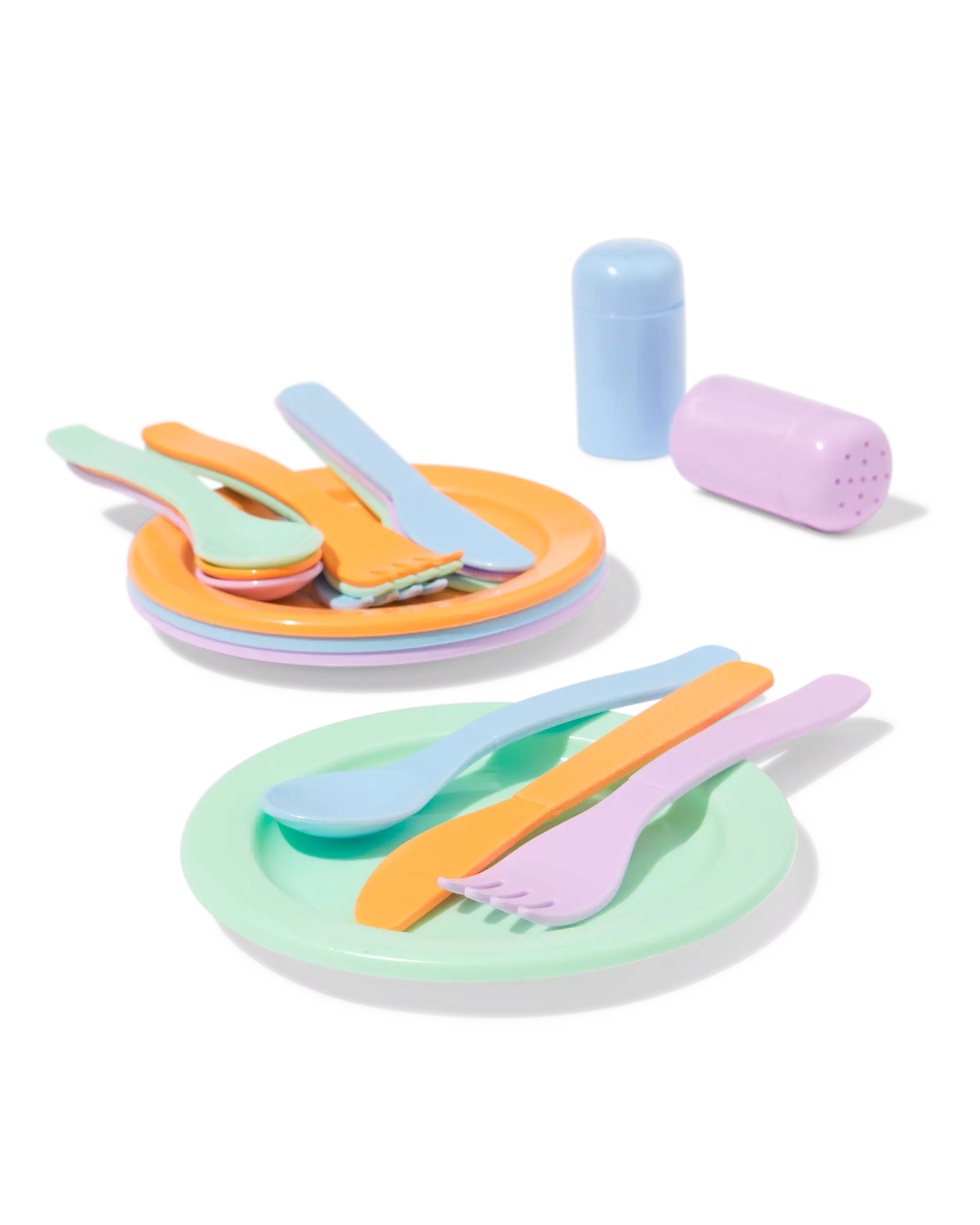 assiettes et fourchettes plastique bio