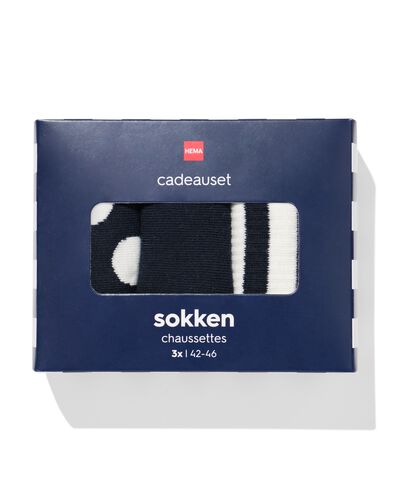 cadeauset herensokken Vaderdag - 3 paar - 60800277 - HEMA