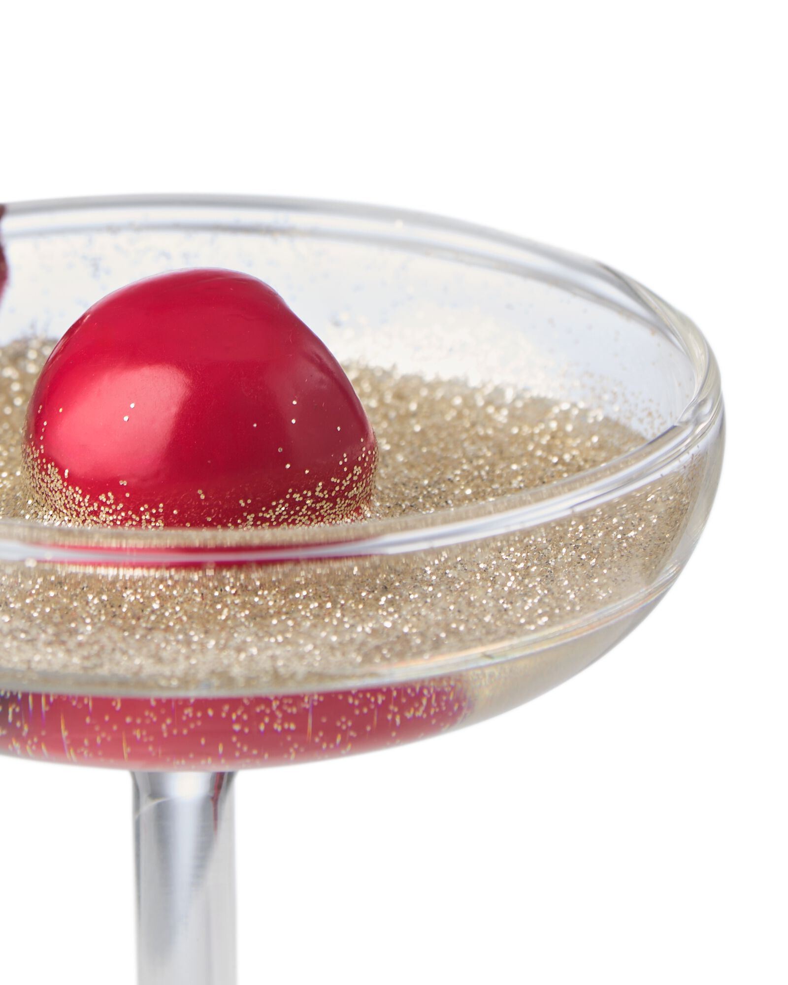 kersthanger 9.3cm glas cocktailcoupe - 25102095 - HEMA