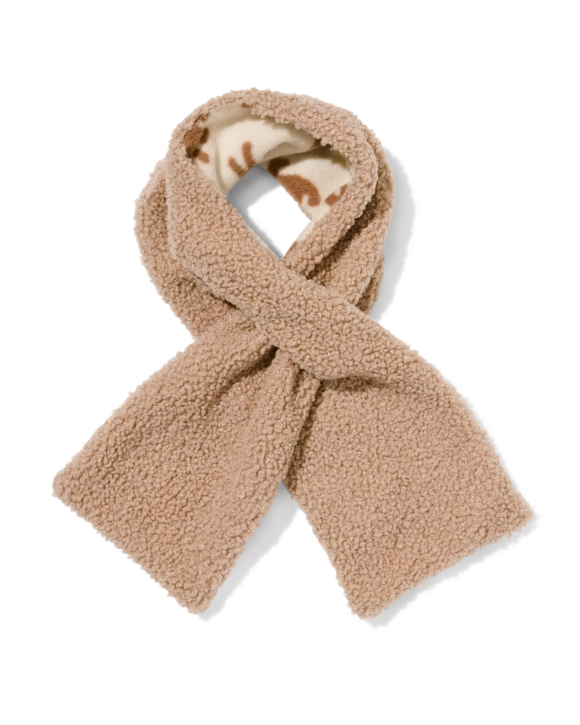 Baby-Schal aus Teddy-Bouclé