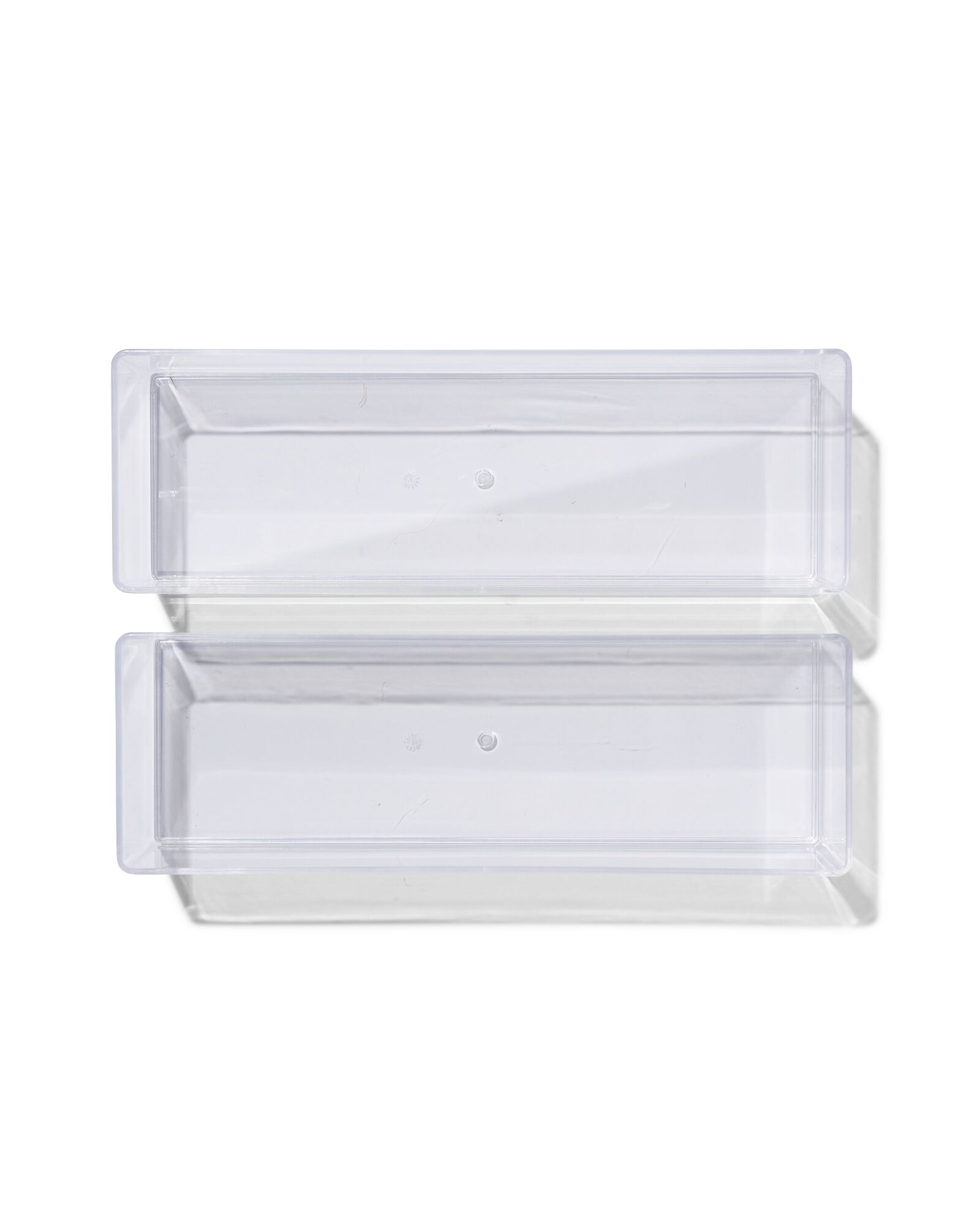 bakje transparant M - 2 stuks - 39822141 - HEMA
