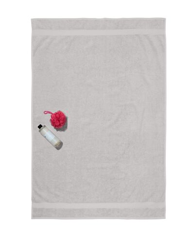 serviette de bain 100x150 qualit&eacute; &eacute;paisse gris clair gris clair serviette 100 x 150 - 5230076 - HEMA