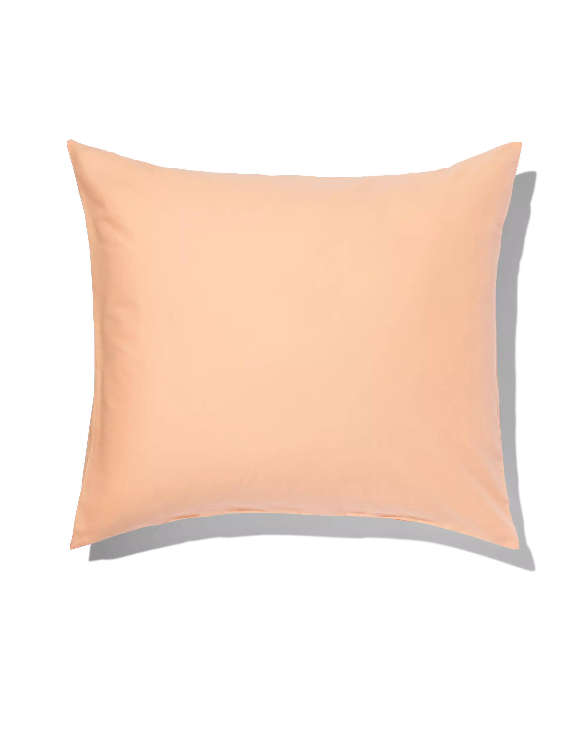 taie d'oreiller 60x70cm coton doux pêche
