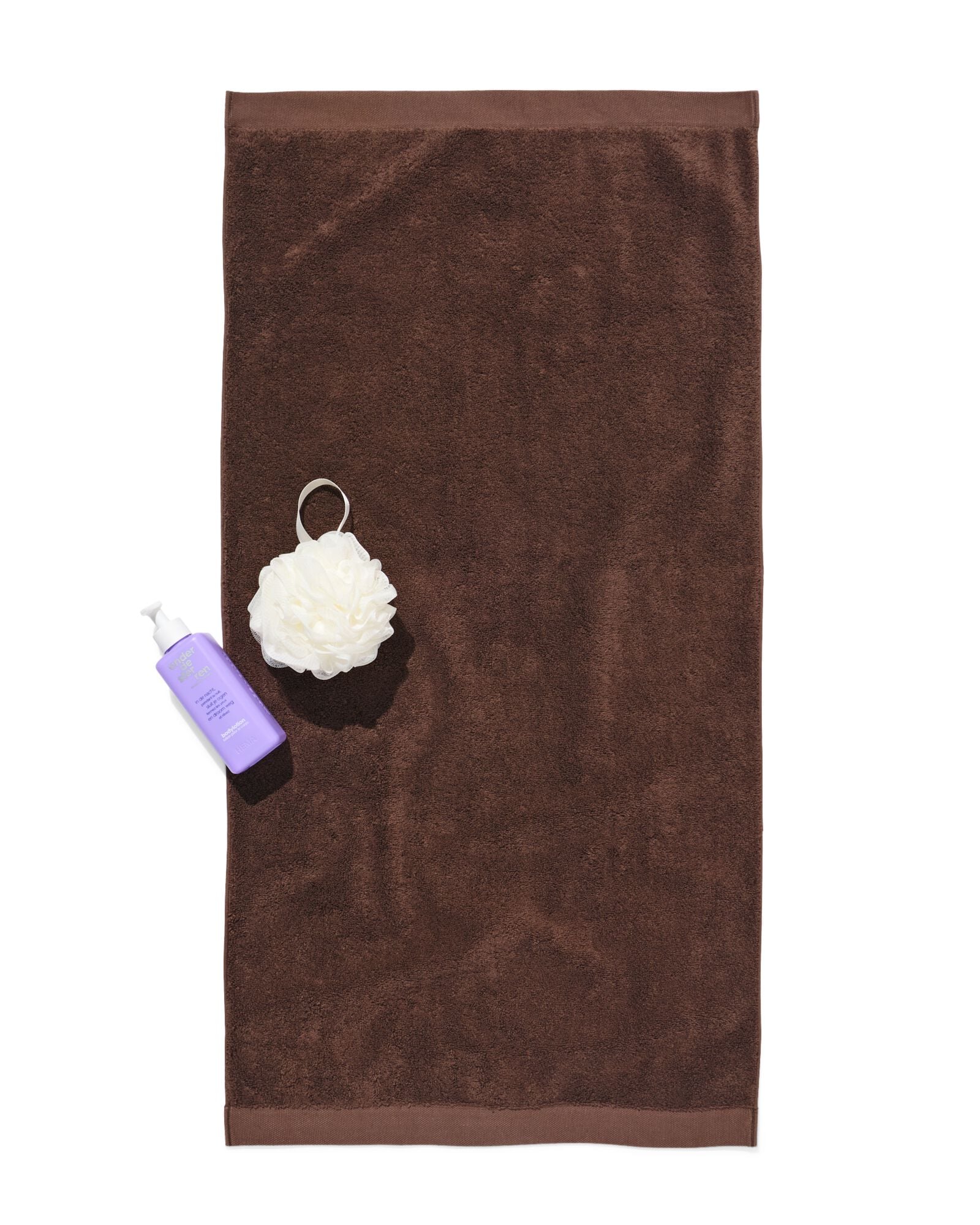 serviette 50 x 100 cm qualit&eacute; h&ocirc;tel extra douce marron fonc&eacute; marron fonc&eacute; serviette 50 x 100 - 5200313 - HEMA