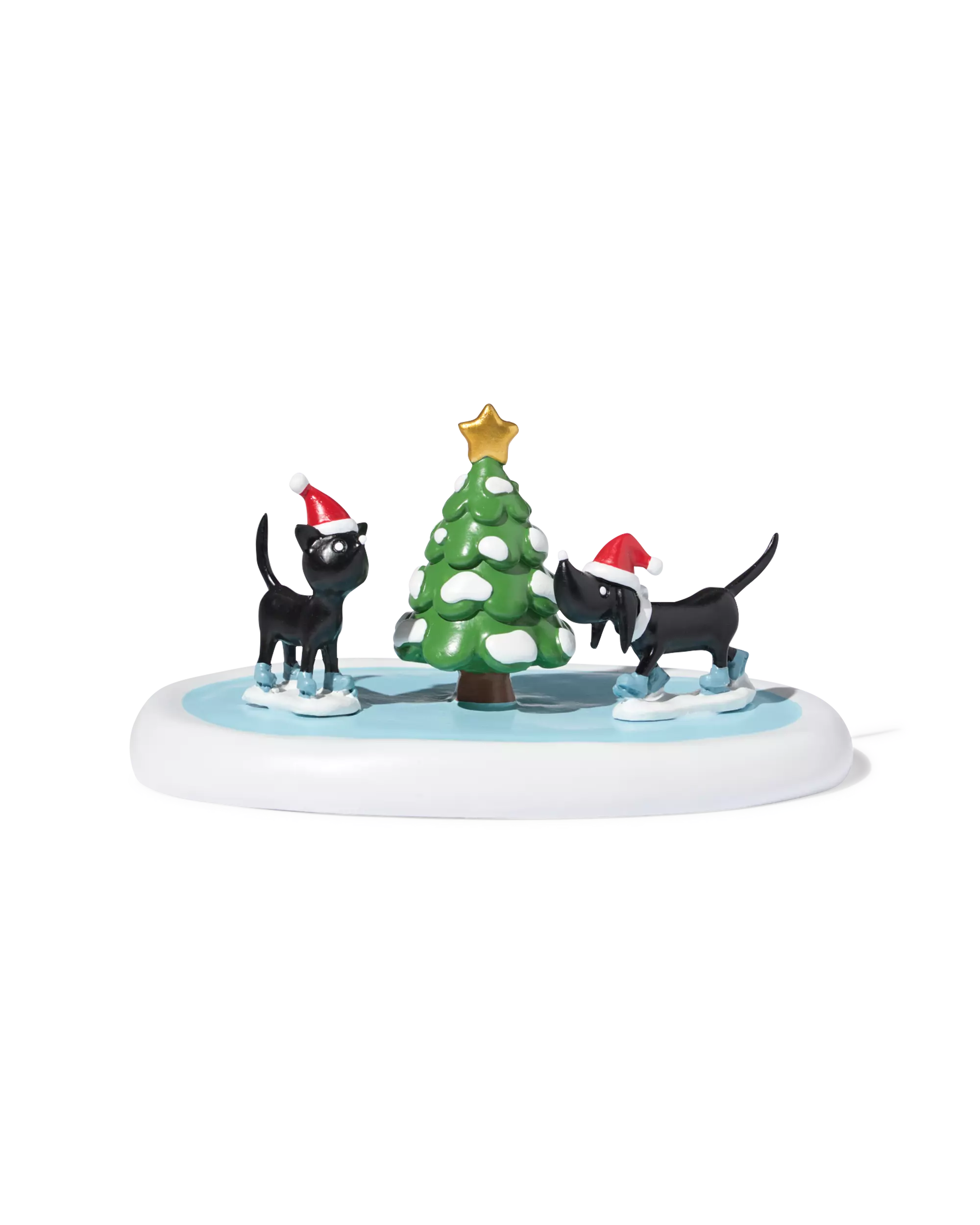 patinoire Takkie et Siepie pour village de Noël