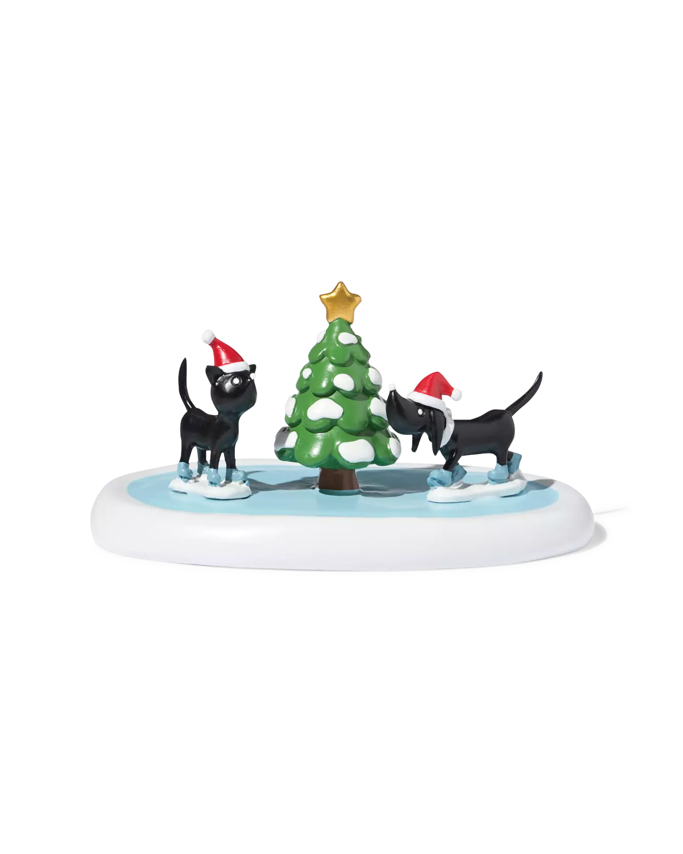 patinoire Takkie et Siepie pour village de Noël