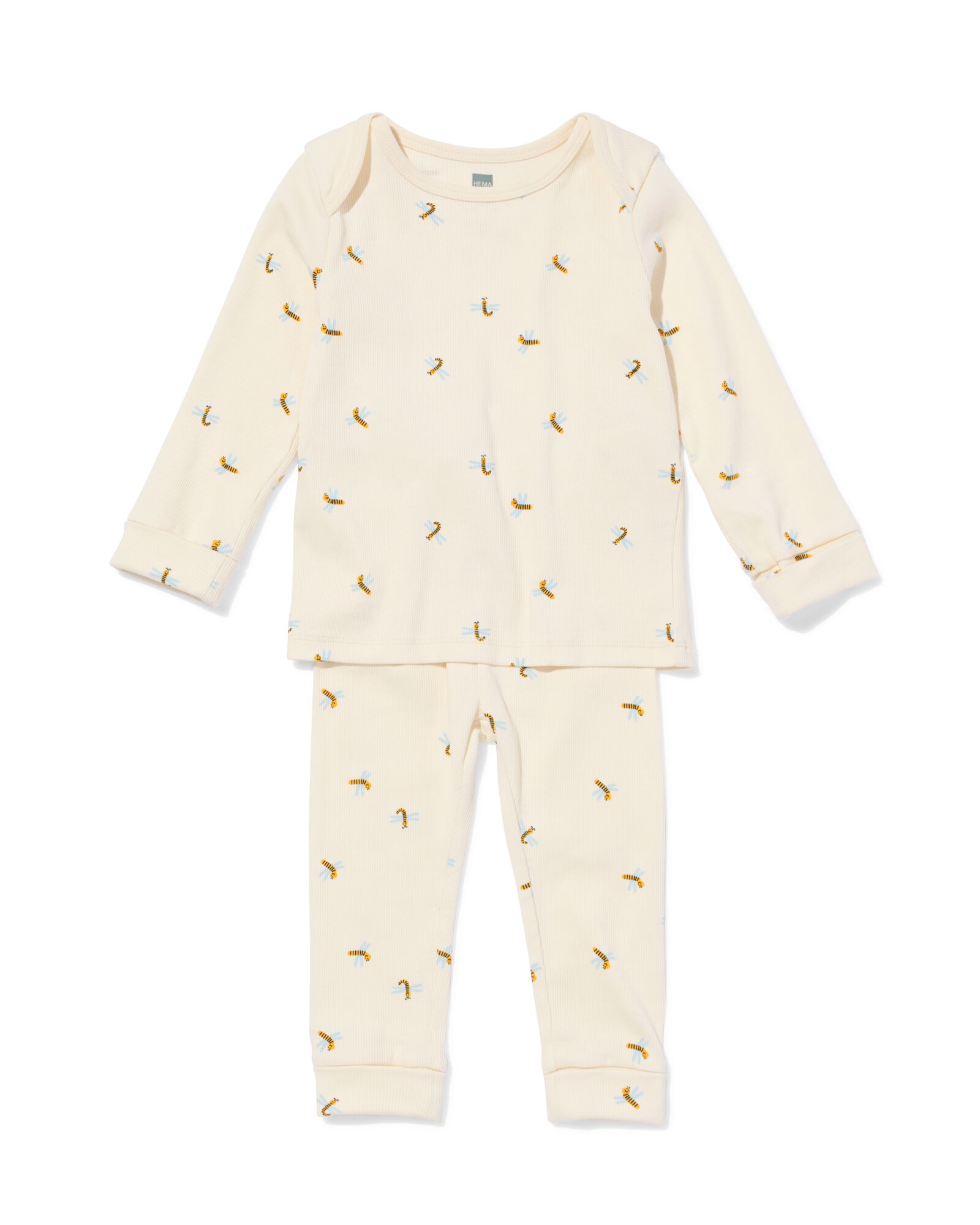 pyjama &eacute;volutif b&eacute;b&eacute; c&ocirc;tel&eacute; animaux blanc cass&eacute; - 33300160OFFWHITE - HEMA