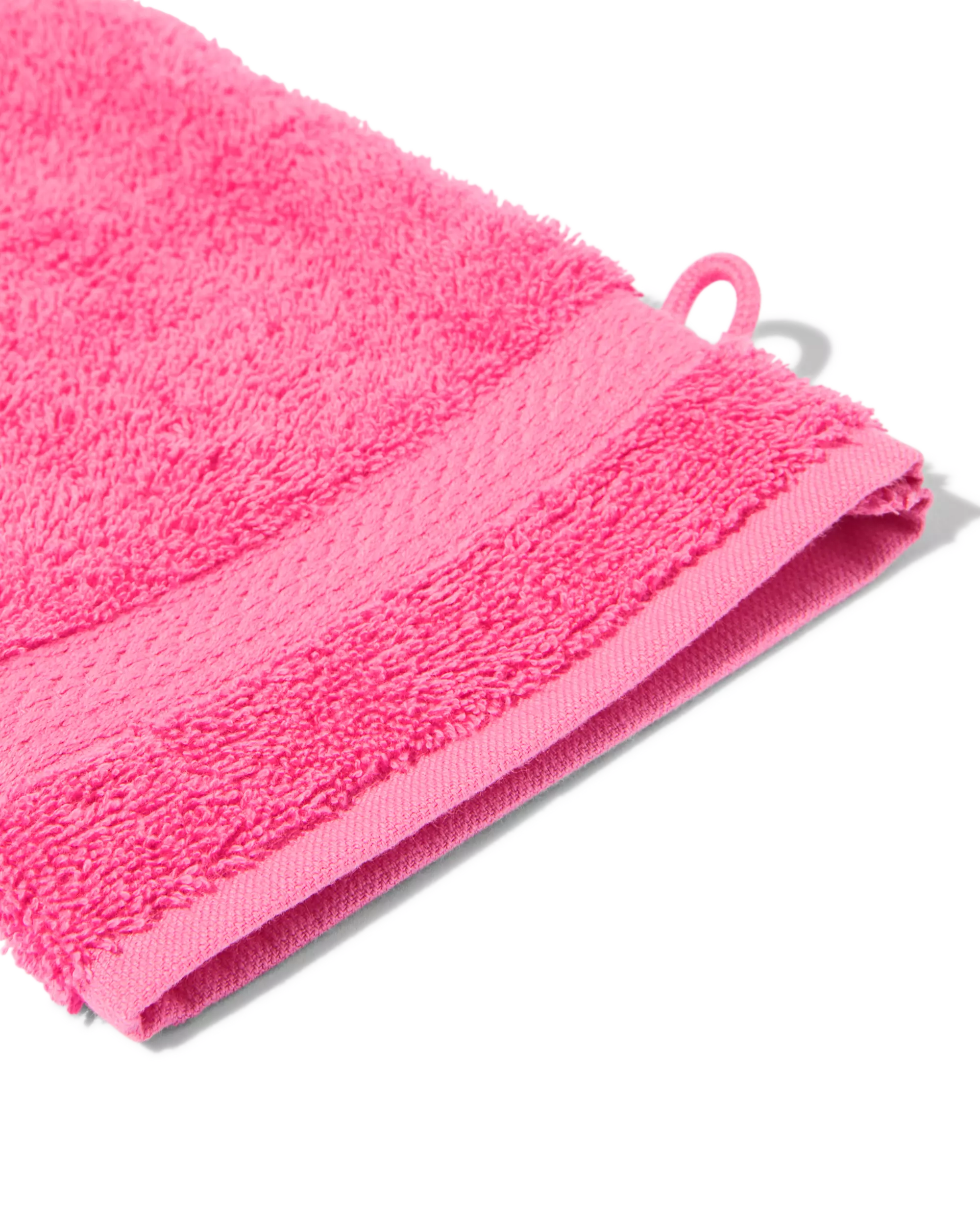 washandje 16x21cm zware kwaliteit fuchsia