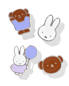 pins Miffy - 4 pièces