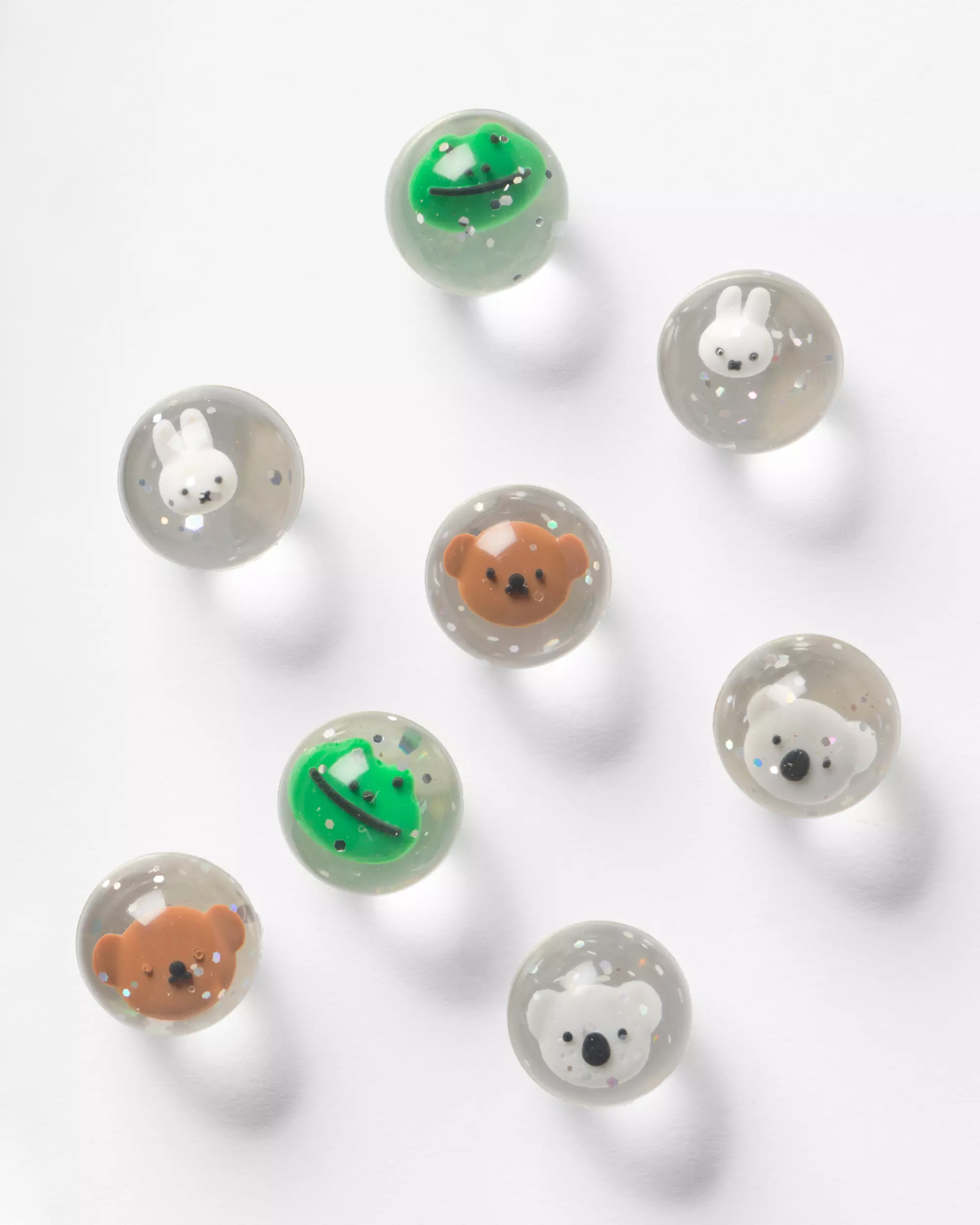 nijntje stuiterballen ⌀2.5cm kunststof - 8 stuks