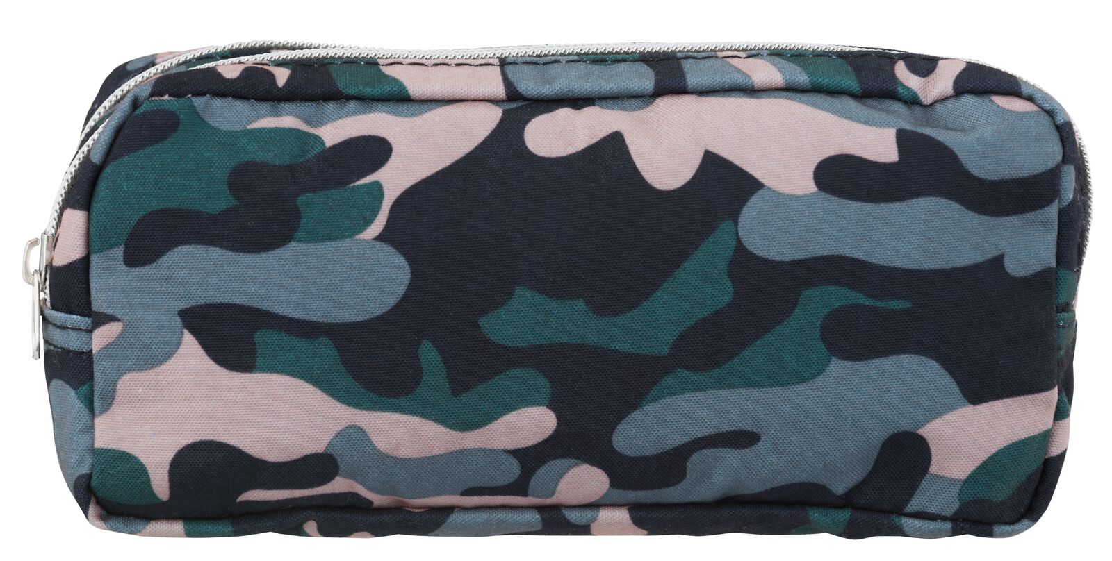 trousse &agrave; double zip camouflage - 14590438 - HEMA