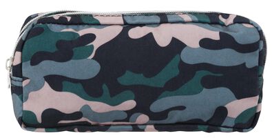 trousse &agrave; double zip camouflage - 14590438 - HEMA