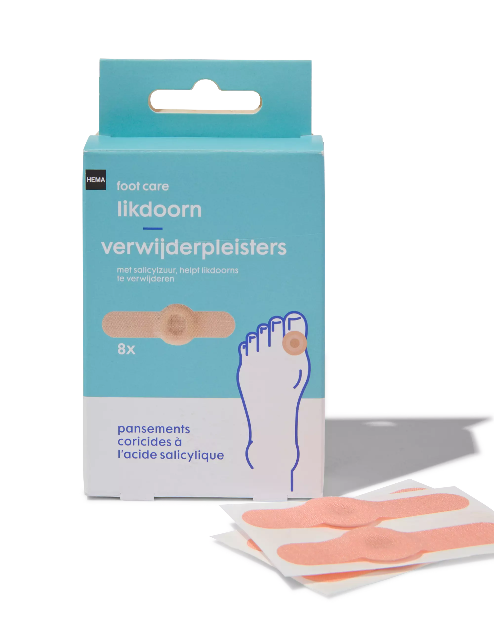 8er-Pack Hühneraugenpflaster