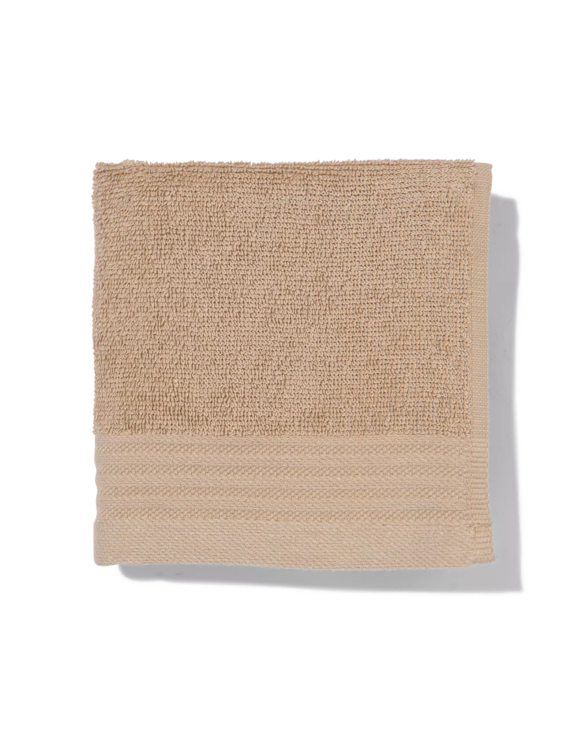 essuie-mains 50x50 coton sable