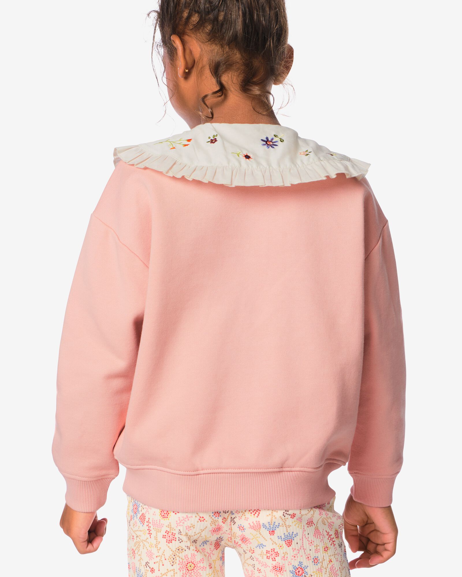 cardigan enfant fleurs rose rose - 30877603PINK - HEMA