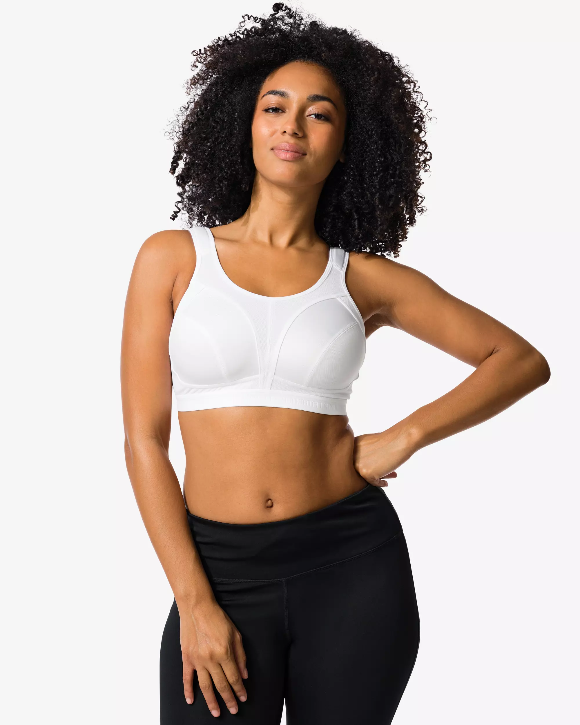 soutien-gorge de sport non préformé maintien robuste sans armatures