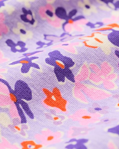 Kinderpyjama Blumen lila - 23000640LILAC - HEMA