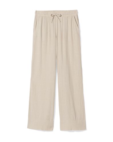 pantalon en lin Tatum pour femme sable - 36249465SAND - HEMA