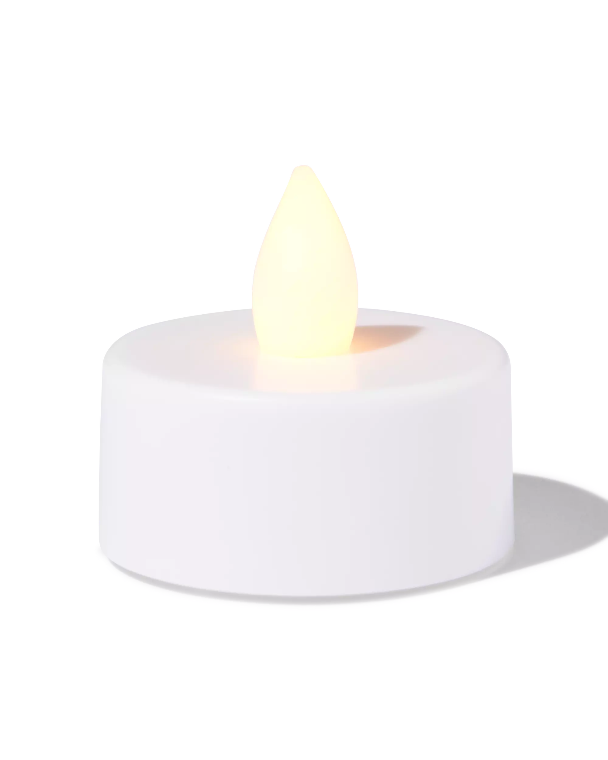 bougies chauffe-plat led blanc