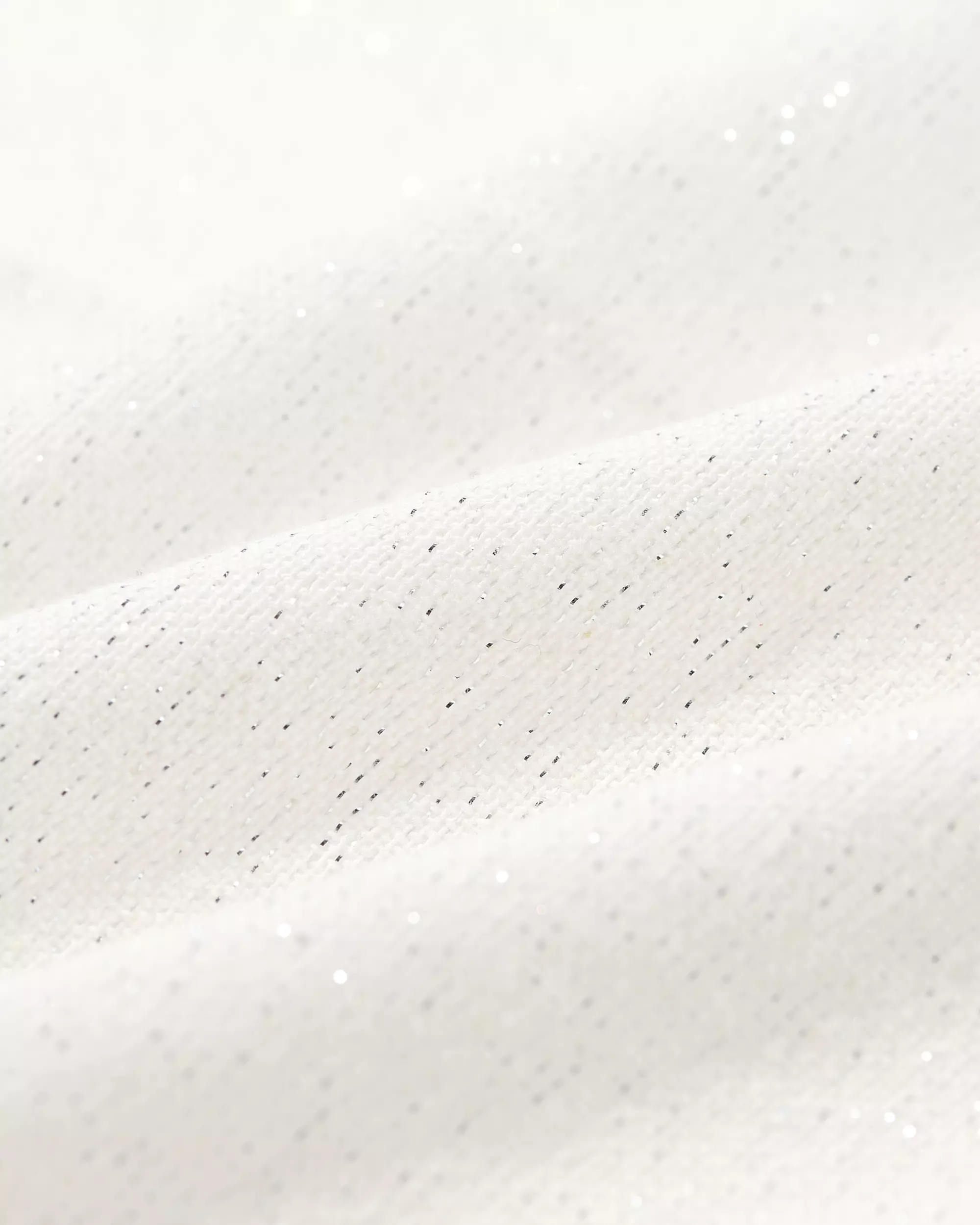Servietten, 47 × 47 cm, Baumwolle mit Lurex, silber – 2 Stück