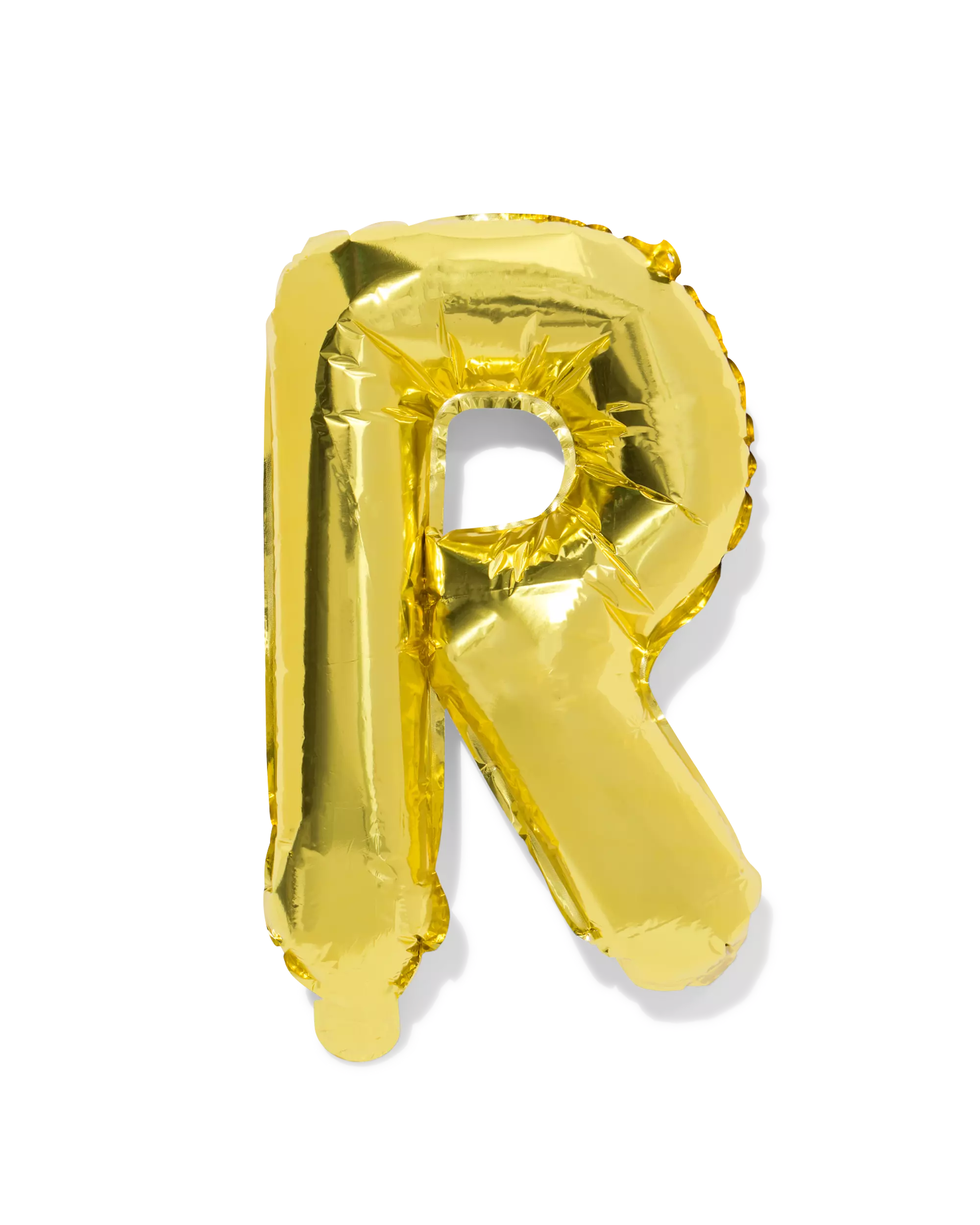 ballon alu lettre R 30cm doré