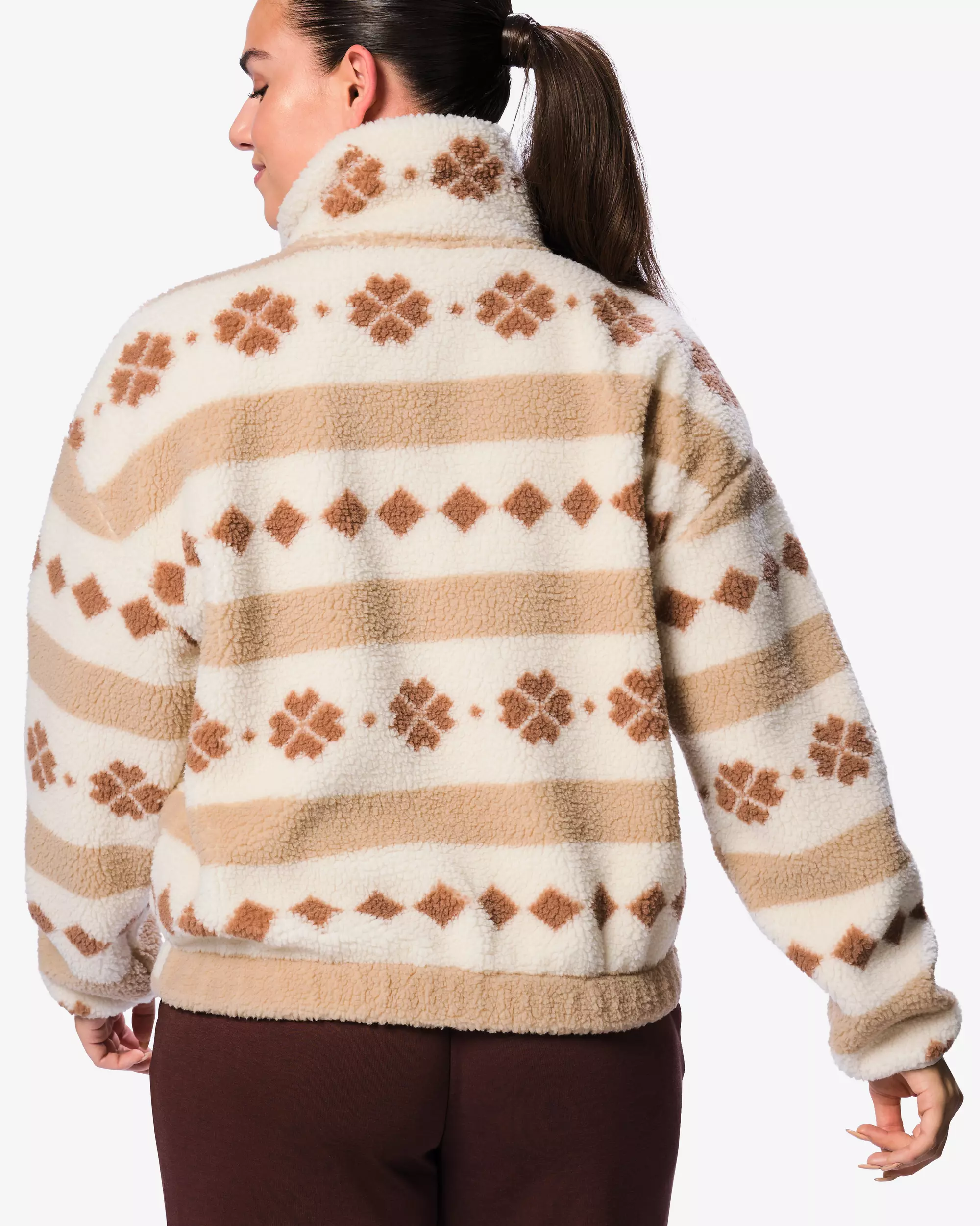cardigan femme sherpa 