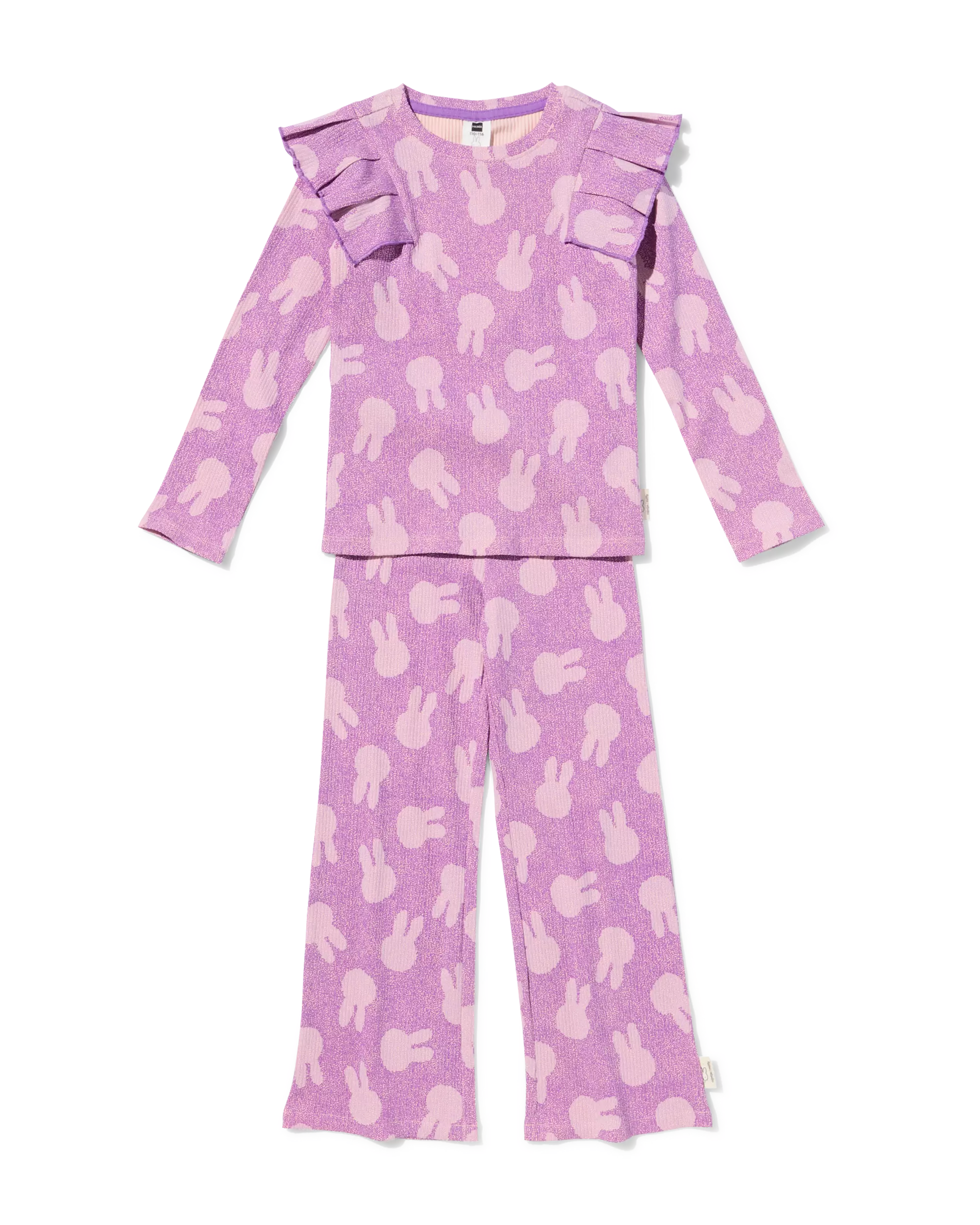 nijntje kinderkledingset rib