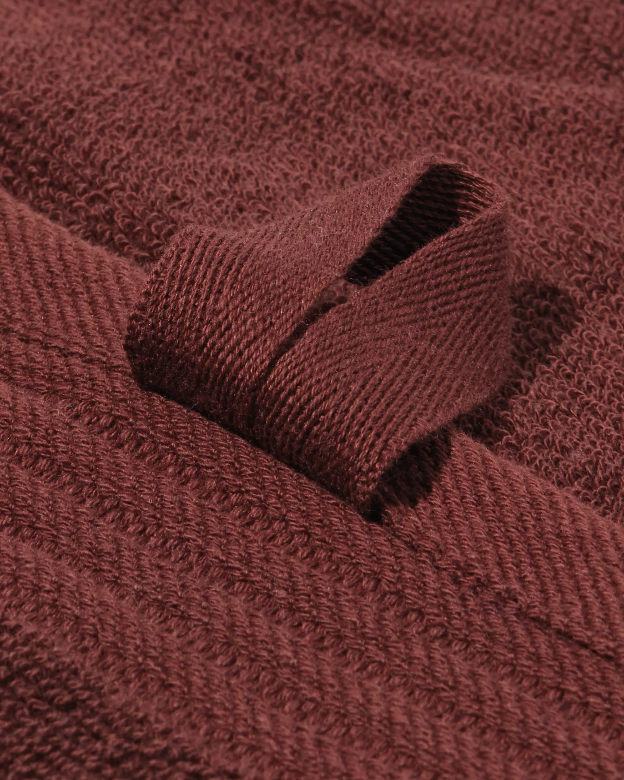 essuie-mains 50x50cm coton marron