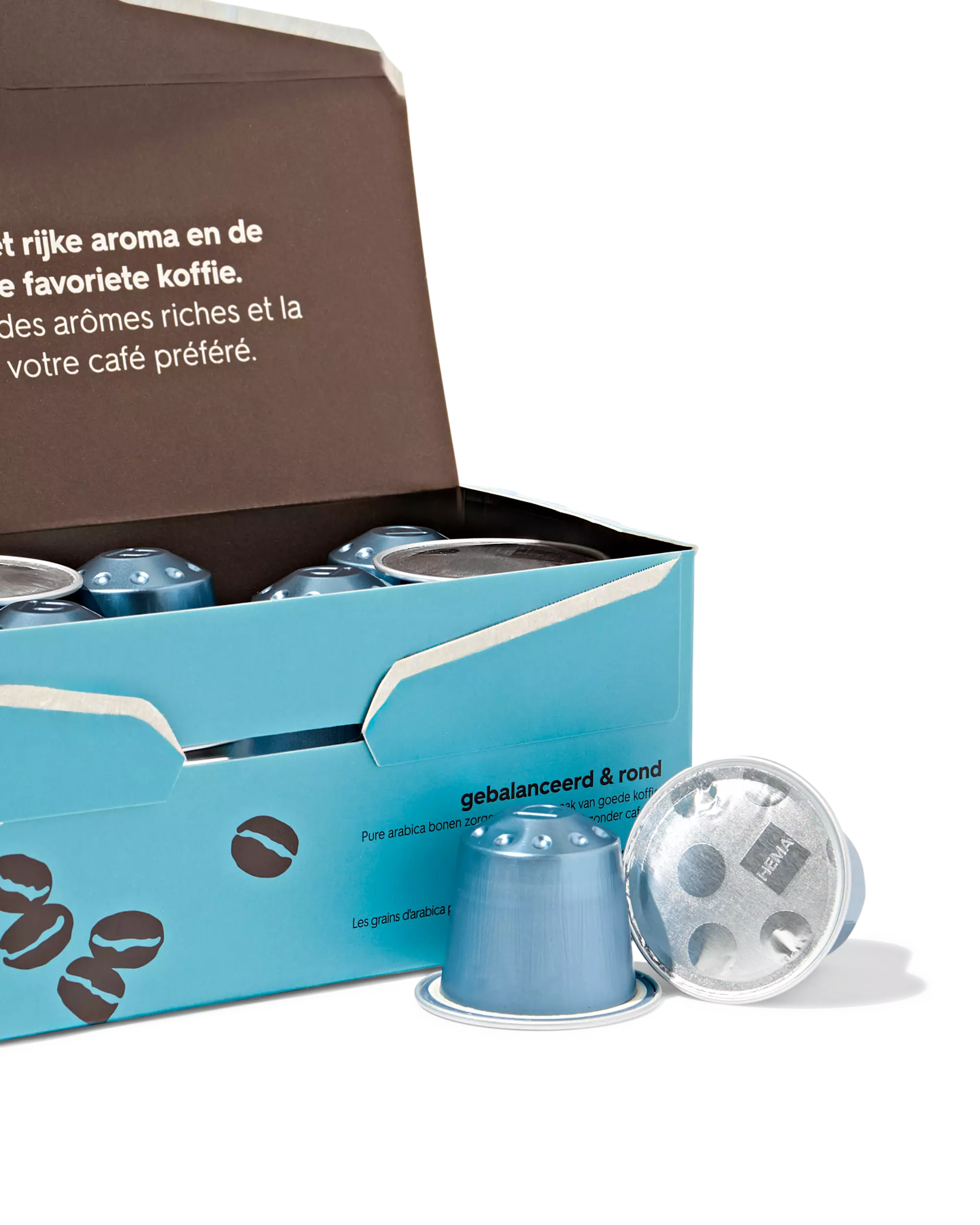 20 capsules de café déca