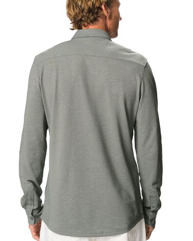chemise homme Billy piqu&eacute;e vert vert - 2101850GREEN - HEMA