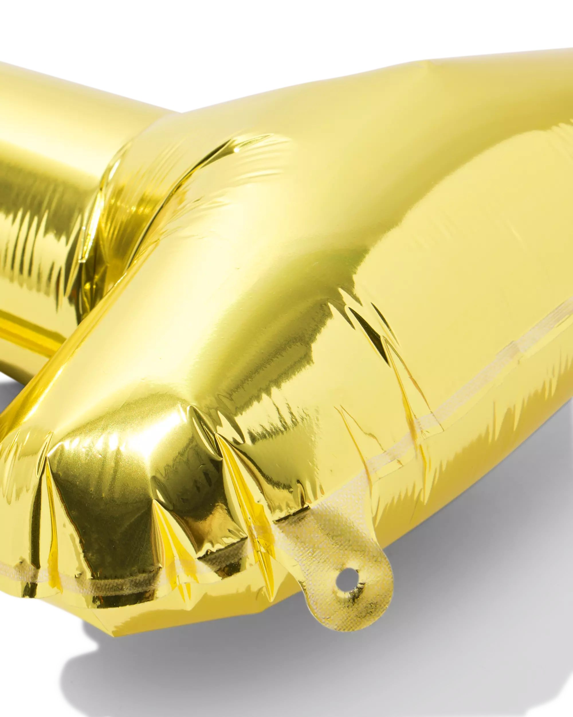 folieballon letter I 30cm goud