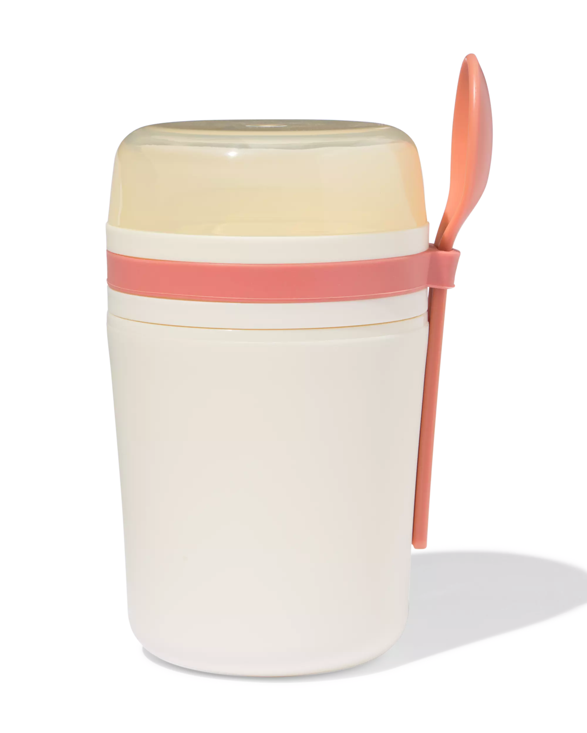 Joghurtbecher zum Mitnehmen 420 ml beige