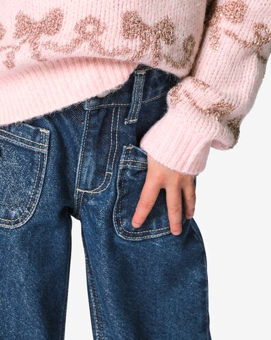 jean enfant coupe large bleu moyen bleu moyen - 30807722MIDBLUE - HEMA