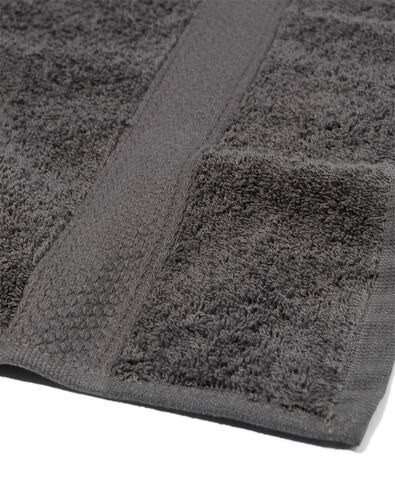 serviette de bain - 70x140 cm - qualit&eacute; &eacute;paisse - gris fonc&eacute; gris fonc&eacute; serviette 70 x 140 - 5214602 - HEMA