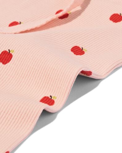 leggings b&eacute;b&eacute; c&ocirc;tel&eacute;s ajust&eacute;s petites pommes - 2 pi&egrave;ces bordeaux bordeaux - 33018480BURGUNDYRED - HEMA