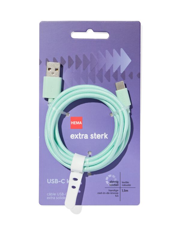 c&acirc;ble chargeur USB vers USB-C 1,5m - 39680048 - HEMA