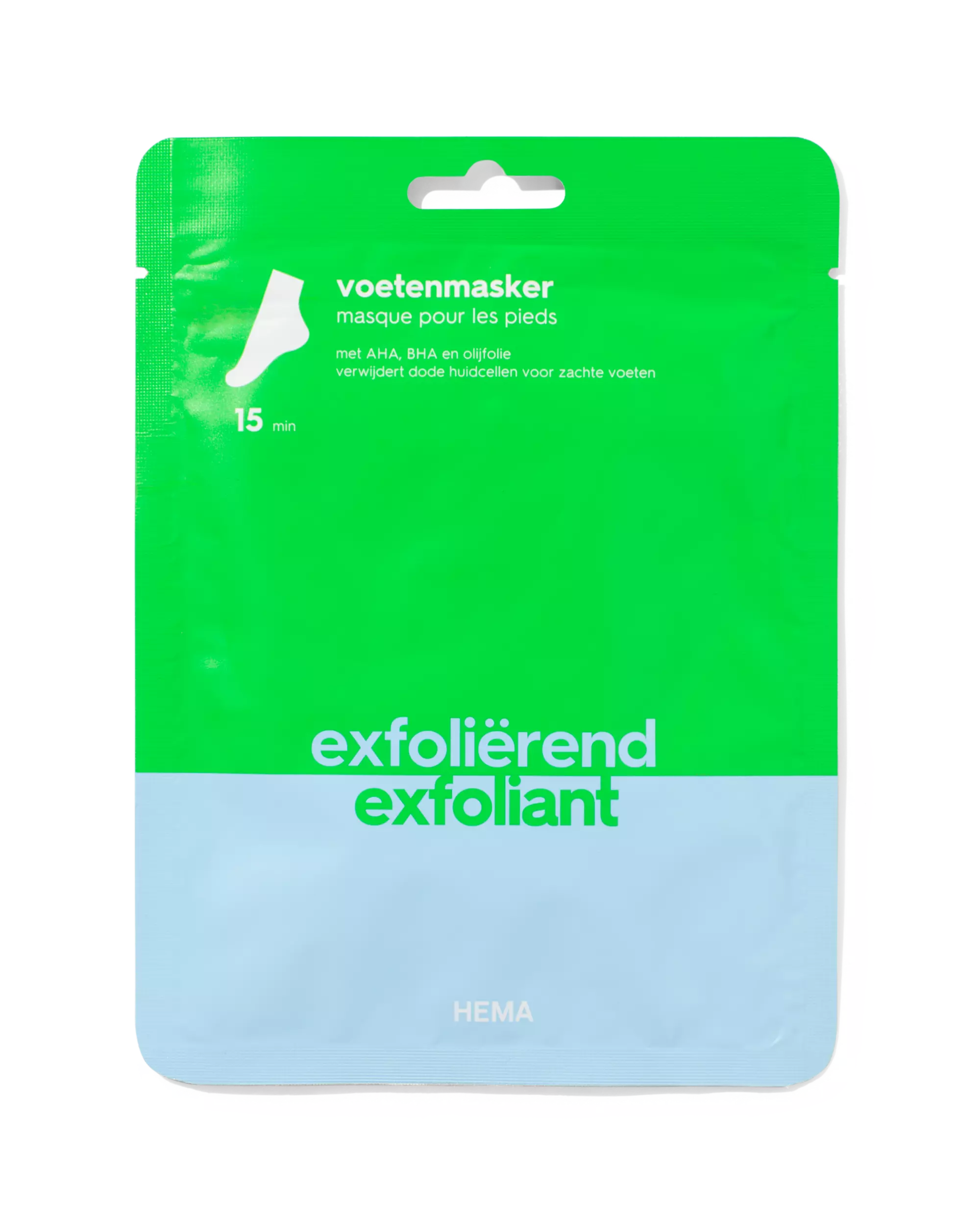 Masque pour les pieds exfoliant 2 pièces