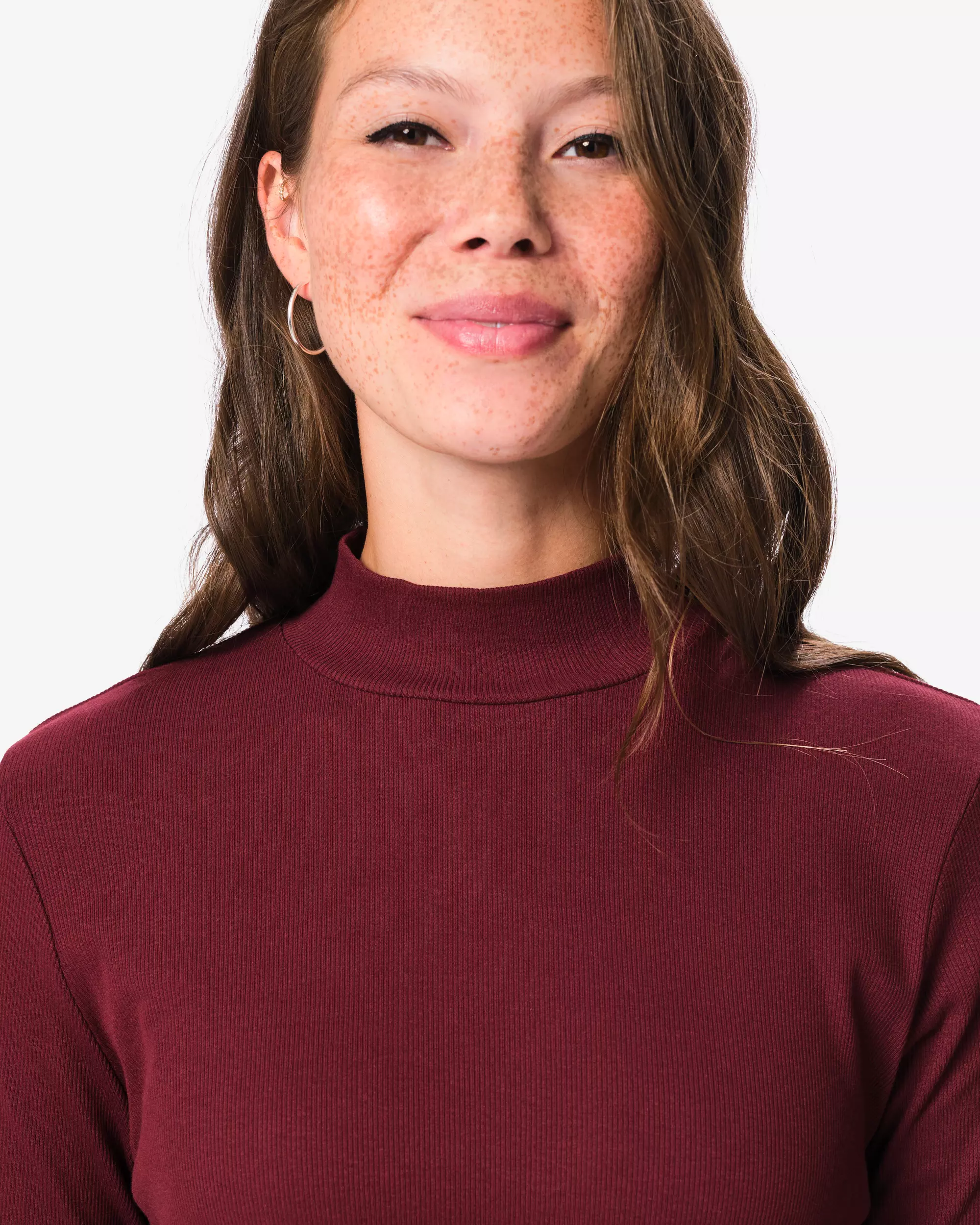t-shirt femme Clara côtelé