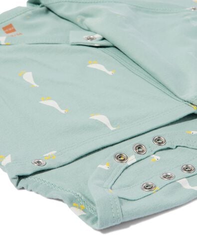 body crois&eacute; &eacute;volutif b&eacute;b&eacute; jersey oies bleu clair bleu clair - 33461720LIGHTBLUE - HEMA